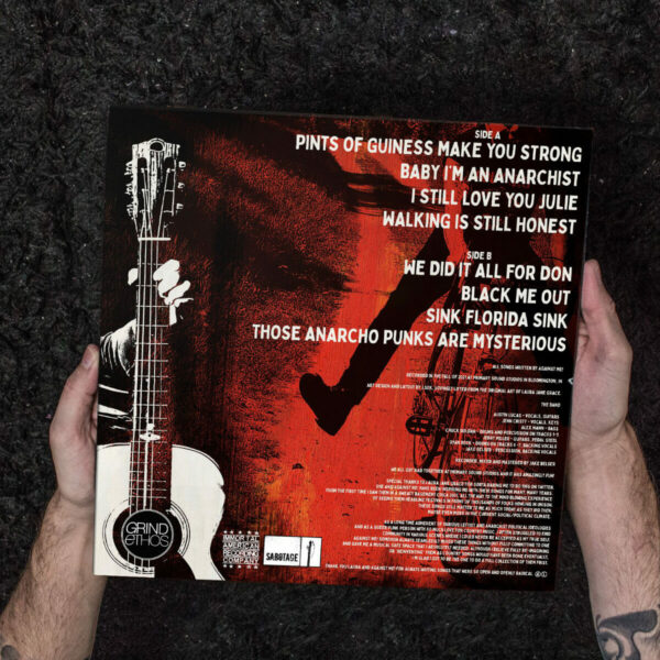 Austin Lucas! - Reinventing Against Me! Vinyl Back